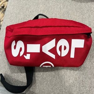 Levi's Red Belt Bag Sporty Design